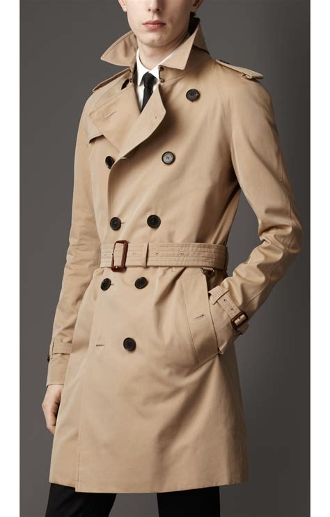 burberry trench men'|burberry gabardine trench coats men's.